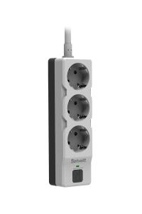 Dotvolt Surge Hunter 1050 Joule 1.5m Kablolu Üçlü Akım Korumalı Priz  3 Çıkışlı Akım Korumalı Priz - 4